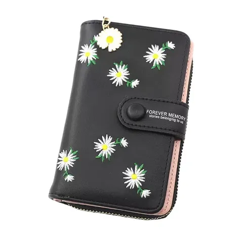 Portfel Daisy Czarny