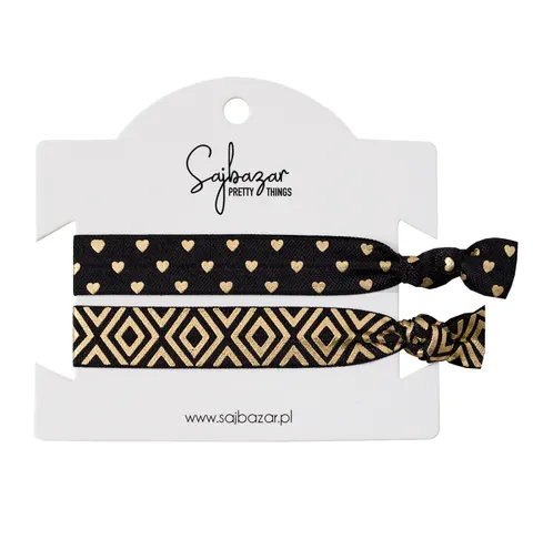 Zestaw 2w1 HEART BLACK