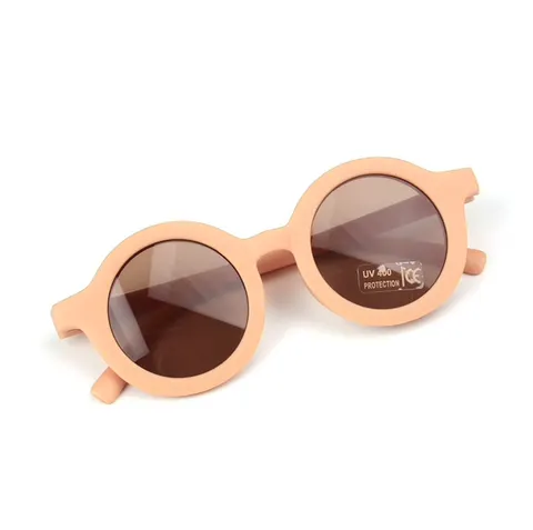 Okulary kids simple peach