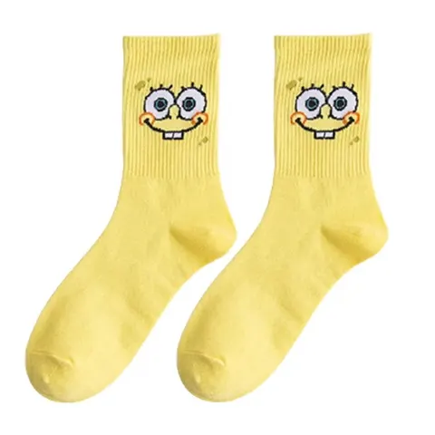Skarpetki żółte SpongeBob
