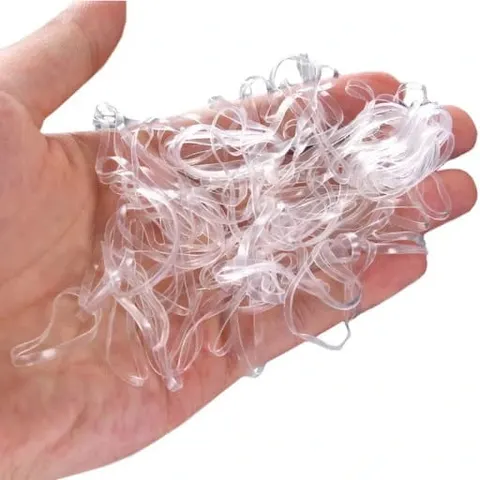 Zestaw gumek mini - transparentne 200 sztuk