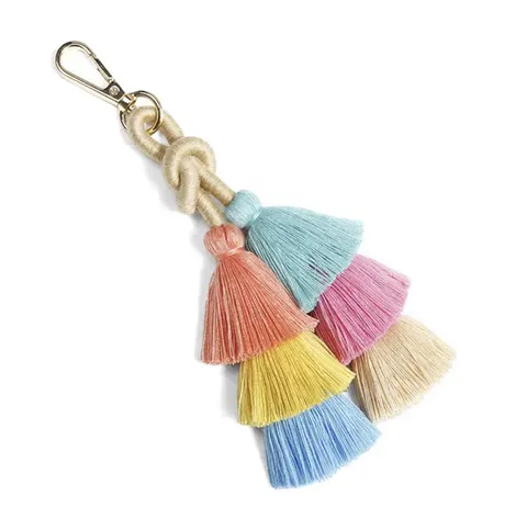 Zawieszka brelok boho pompony