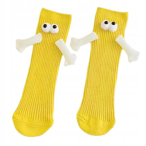 Skarpetki Magnetyczne Kids żółte