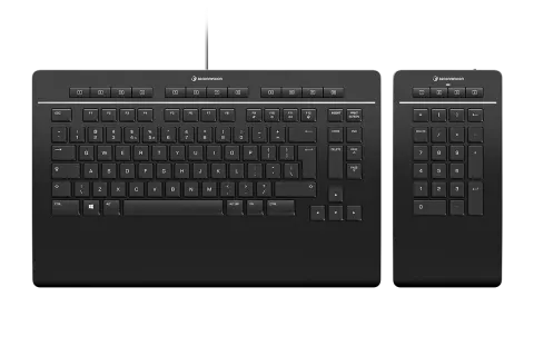 Klawiatura 3DCONNEXION Keyboard Pro with Numpad (US-International QWERTY)
