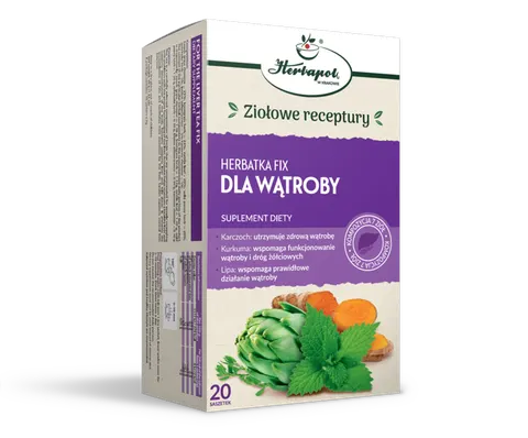 Herbata dla wątroby 20x2g Herbapol Kraków