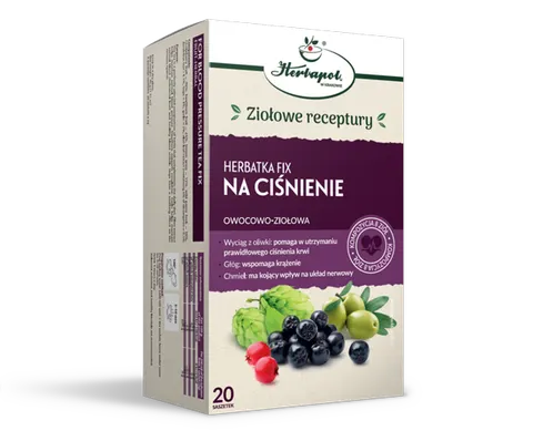 Herbata na ciśnienie 20x2g Herbapol Kraków