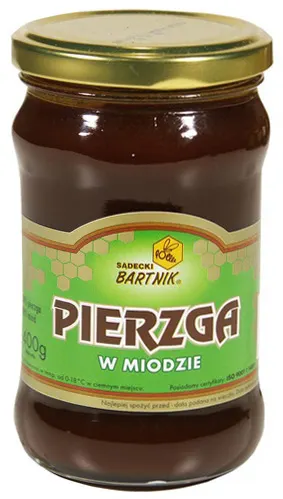 Pierzga w miodzie 400g Sądecki Bartnik