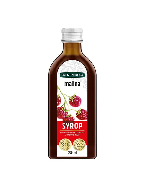 Syrop z malin 250ml Premium Rosa
