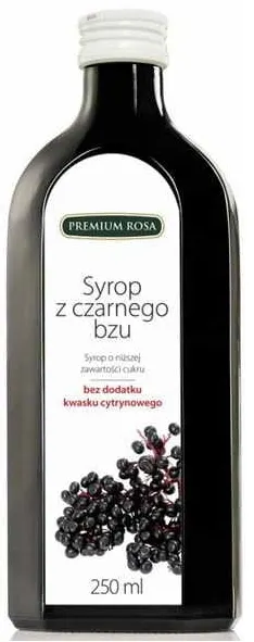 Syrop z CZARNEGO BZU 250ml Premium Rosa