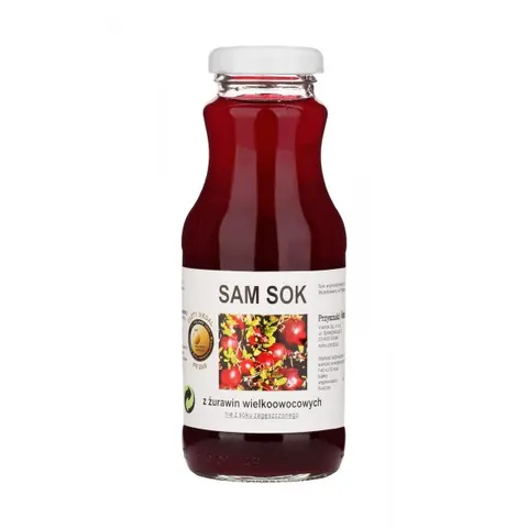 Sam sok Z ŻURAWIN WIELKOOWOCOWYCH 250ml Viands