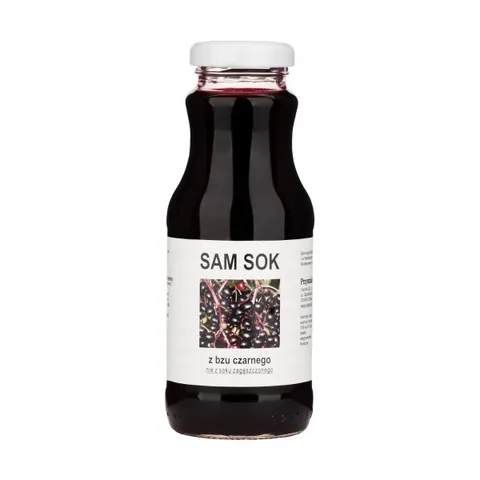 Sam sok z BZU CZARNEGO 250ml Viands