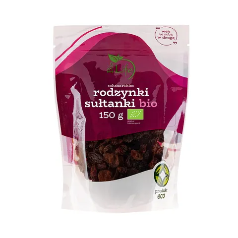 Rodzynki sułtanki BIO 150g BioLife