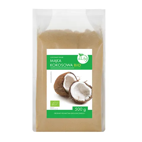 Mąka kokosowa BIO 500g BioLife