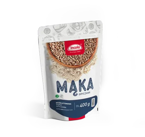 mąka GRYCZANA bezglutenowa 400G Incola