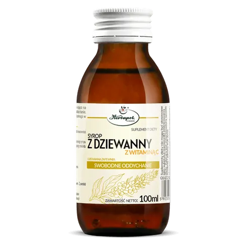syrop z DZIEWANNY z witaminą C 100ml Herbapol Kraków