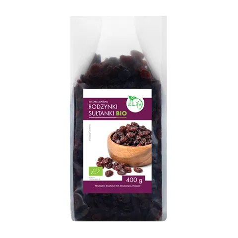 Rodzynki sułtanki BIO 400g BioLife