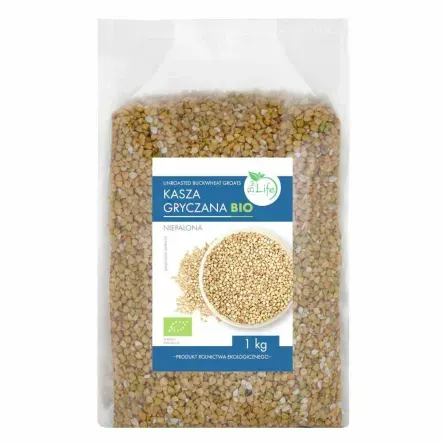 Kasz gryczana niepalona BIO 1kg BioLife