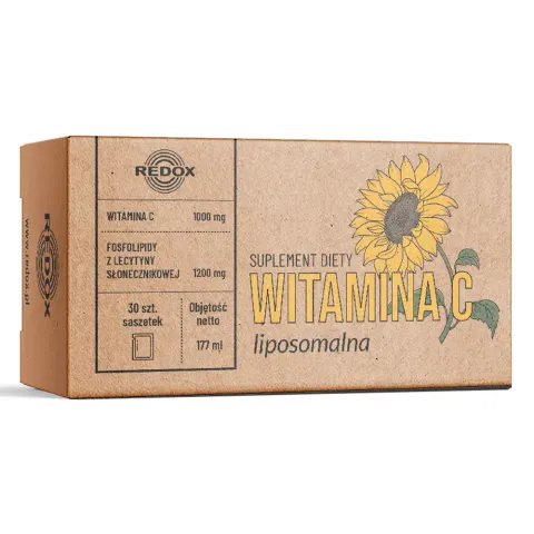 witamina C LIPOSOMALNA 30 saszetek Dr Pokrywka Red-Ox