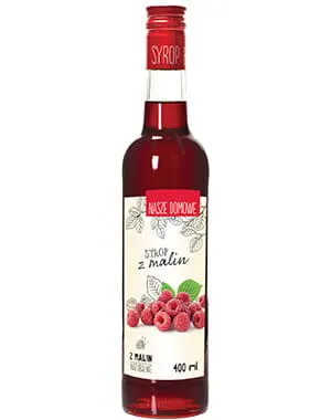 Syrop z Malin 400 ml - Nasze Domowe (Premium Rosa)