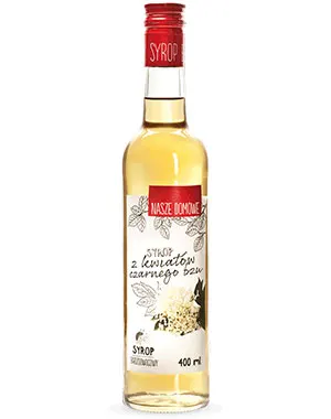 Syrop z Kwiatów Czarnego Bzu 400ml - Premium Rosa