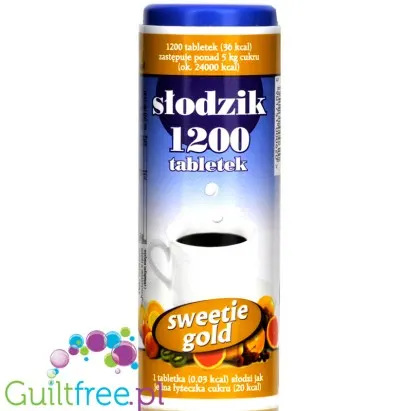 SŁODZIK 1200 TABLETEK SWEETIE GOLD