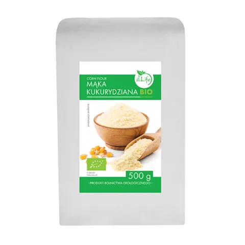 Mąka kukurydziana BIO 500g BioLife