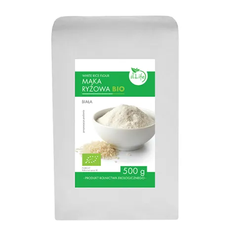 Mąka ryżowa biała BIO 500g BioLife