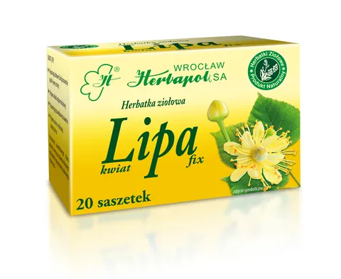 LIPA fix herbatka ziołowa 20*2g Herbapol Wrocław