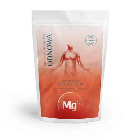 Sól do kąpieli Epsom 100% kizeryt 1kg Mg12