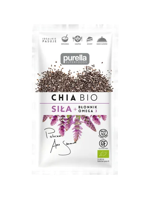 Nasiona Chia Bio 50g Purella Superfoods