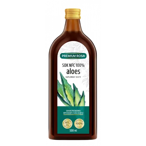 Sok Aloes 100% NFC 500ml Premium Rosa