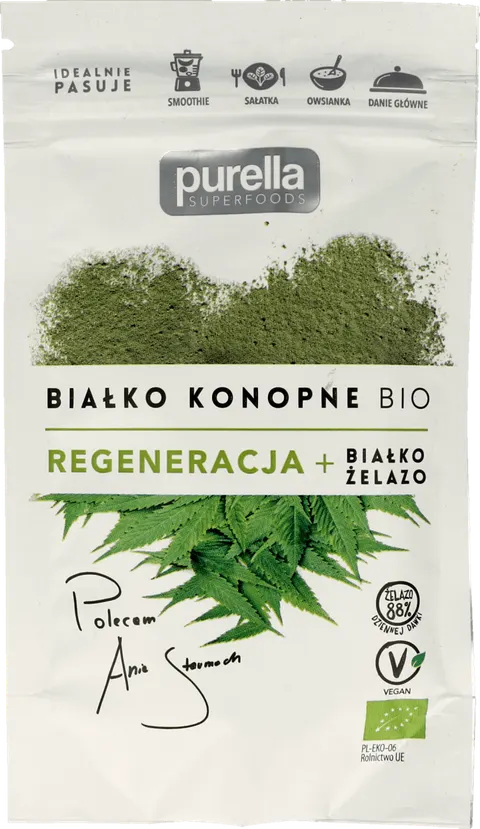 Białko Konopne Bio 45g Purella Superfoods