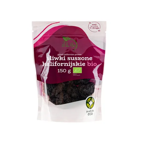Śliwki suszone kalifornijskie BIO 150g BioLife