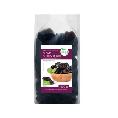 Śliwki suszone kalifornijskie BIO 400g BioLife