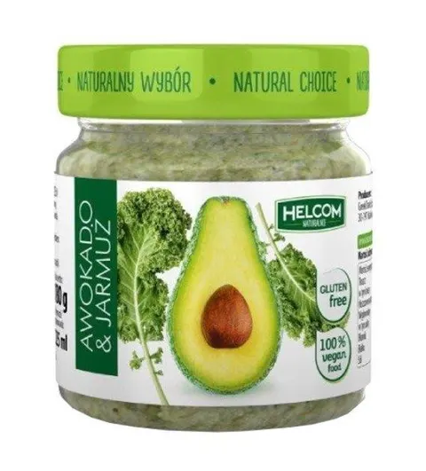 PASTA Z AWOKADO Z JARMUŻEM 180 g - HELCOM