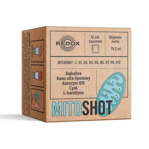 Mitoshot 12sztx6,6ml Dr Pokrywka Red-Ox