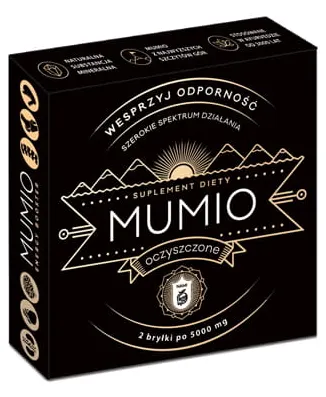 Mumio bryłka 2*5g Dr Pokrywka Red-ox