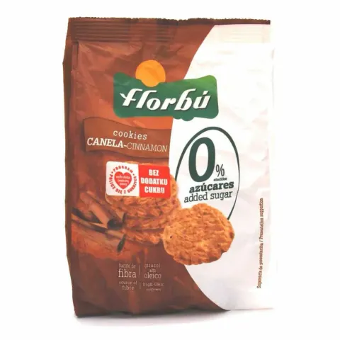 CIASTKA Z CYNAMONEM BEZ CUKRU 130G FLORBU