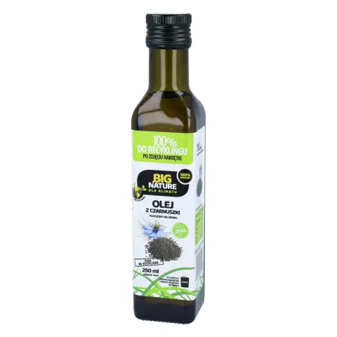 Big Nature Olej z czarnuszki 250 ml 100%