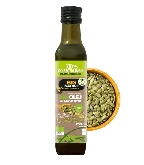 Olej z pestek dynii BIO 100ml Big Nature