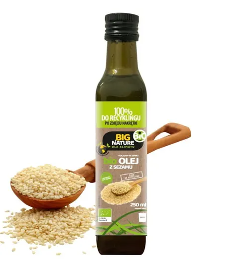 olej sezamowy BIO 250ml Big Nature