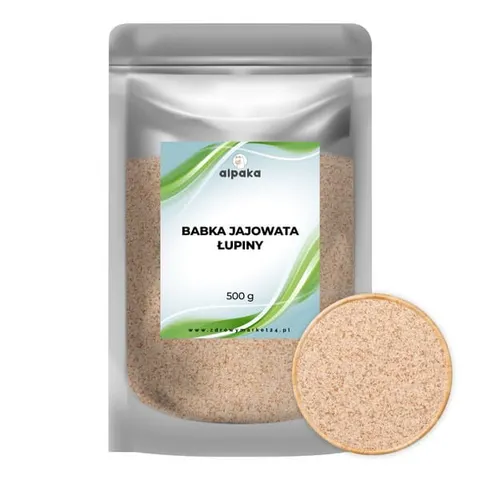 Babka jajowata - łupiny 500g ALPAKA