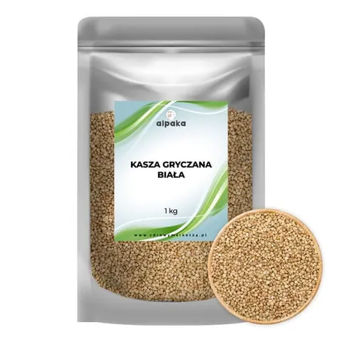 Kasza gryczana biała 1kg ALPAKA