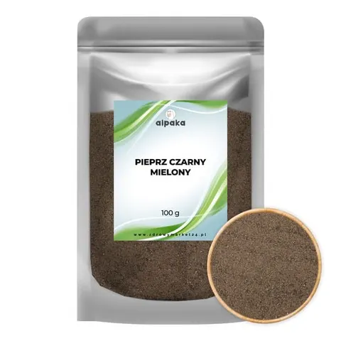 Pieprz czarny mielony 100G ALPAKA