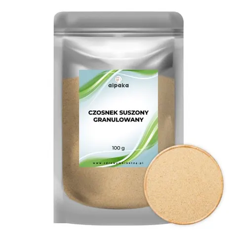 Czosnek granulowany 100g ALPAKA