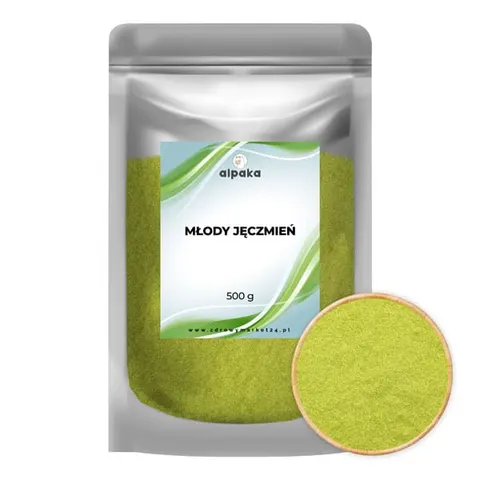 Młody jęczmień 500g ALPAKA