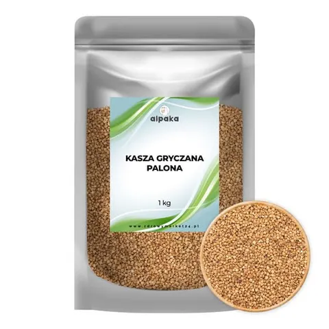 Kasza gryczana palona 1kg ALPAKA