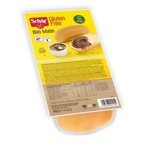 Bon matin słodkie bułeczki bezglutenowe (4x50 g) 200 g Schar