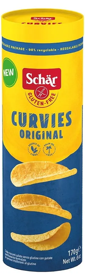Chipsy ziemniaczane naturalne bezglutenowe 170g SCHAR