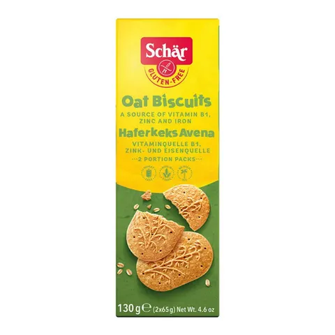 Ciastka owsiane Avena bezglutenowe 130g SCHAR